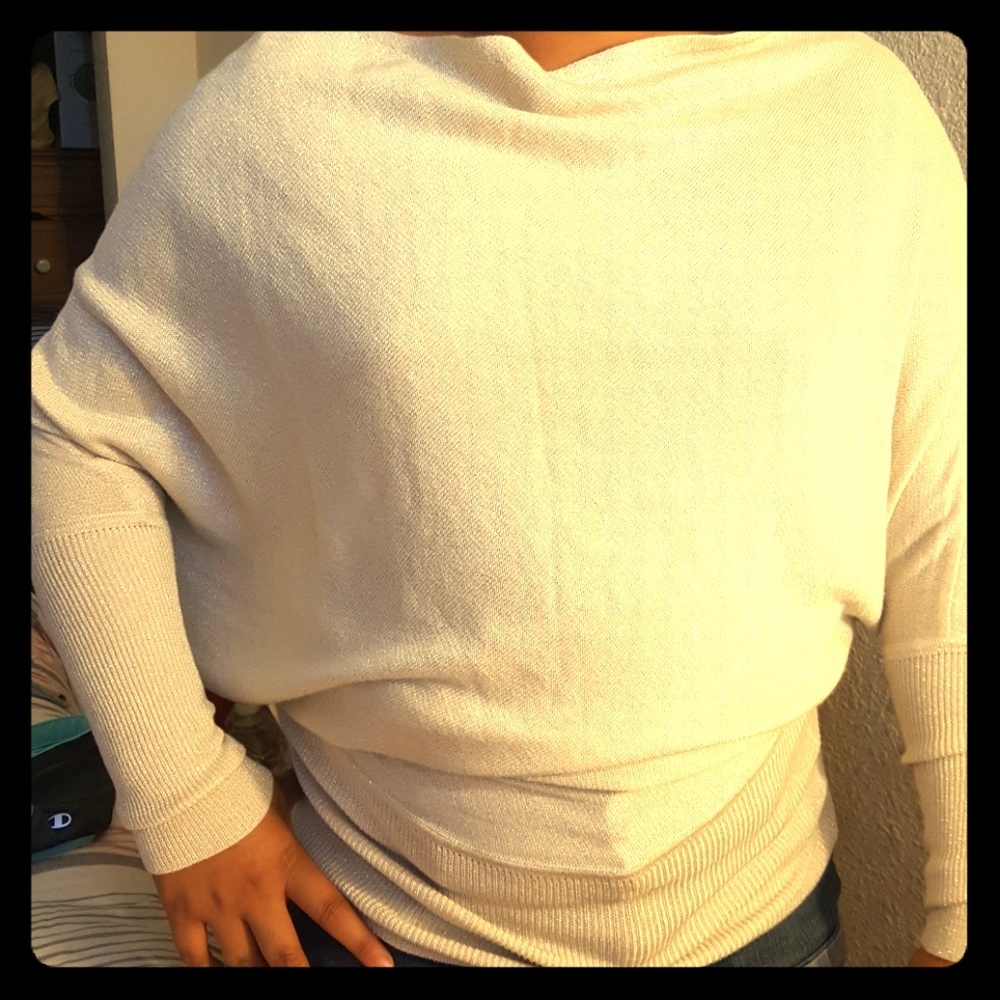 Silver blouse